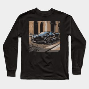 Bugatti Chiron Art Long Sleeve T-Shirt